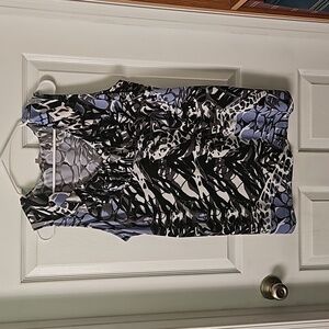 Extra large plus sixed fashion bug multi colored tank.